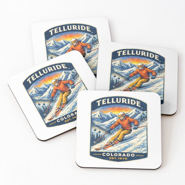 Item preview, Telluride, Colorado, Skiing designed and sold by PamLeeDesign.