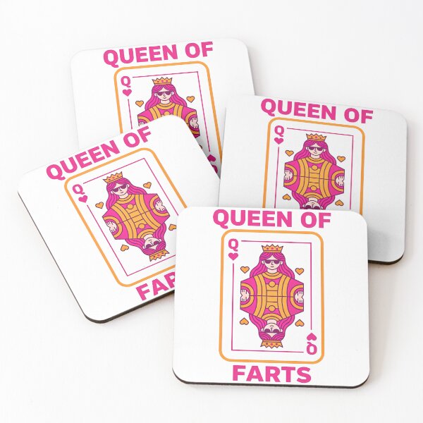 Item preview, QUEEN OF FARTS designed and sold by friedcactstudio.