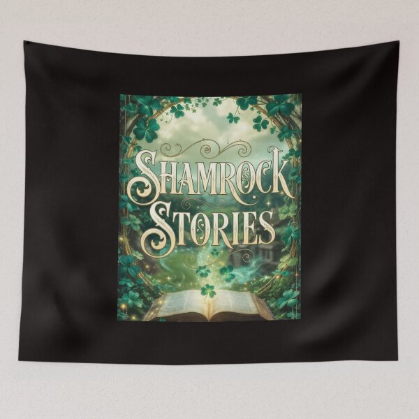 Item preview, Shamrock Stories St. Patrick’s Day Book Lover Design designed and sold by Heather's Creative Apparel.