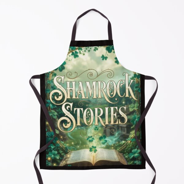 Item preview, Shamrock Stories St. Patrick’s Day Book Lover Design designed and sold by Heather's Creative Apparel.