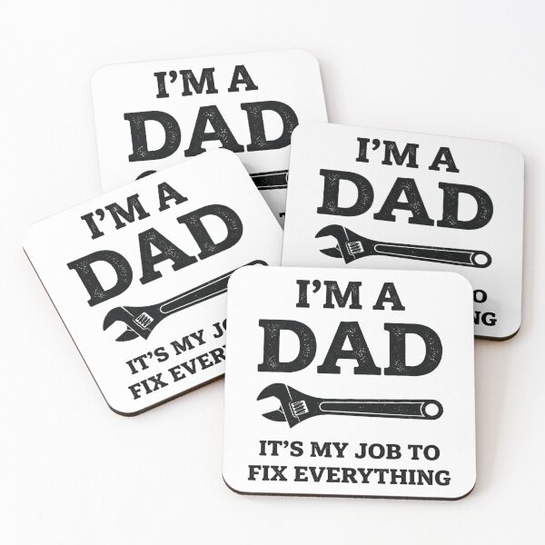Item preview, I'M A DAD IT'S MY JOB TO FIX EVERYTHING designed and sold by friedcactstudio.