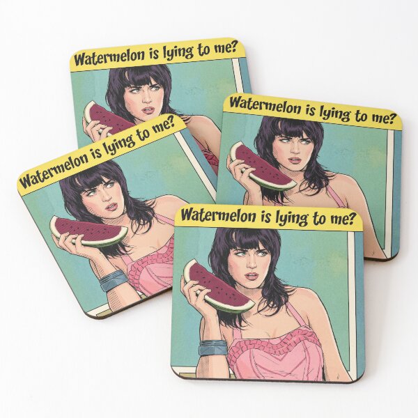Item preview, Katy Perry Pop Art Watermelon Phone Meme designed and sold by Vicky021.