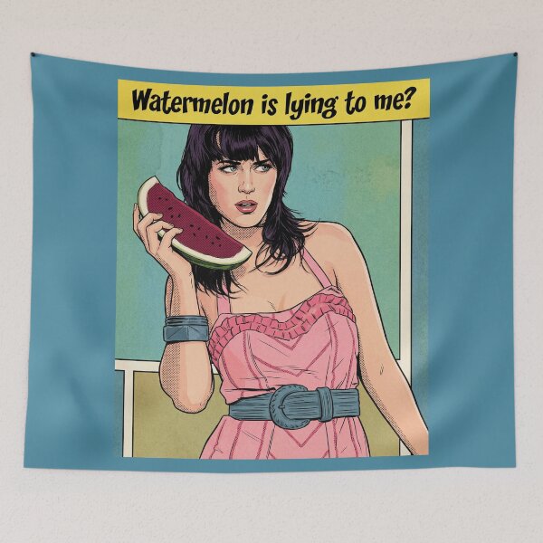 Item preview, Katy Perry Pop Art Watermelon Phone Meme designed and sold by Vicky021.