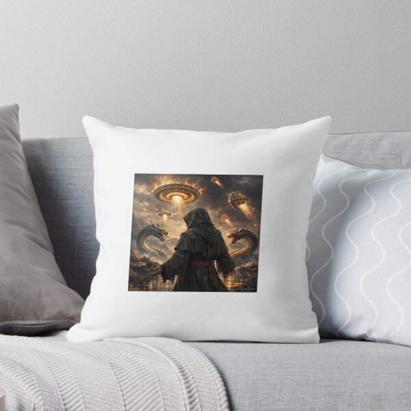 Item preview, Jesus, Dragons, and UFOs  designed and sold by MaroshBaizaArt.