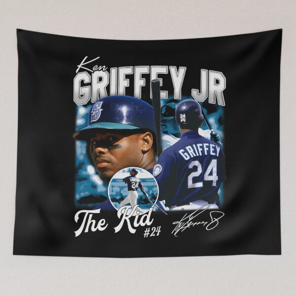 Item preview, Ken Griffey Jr The Kid Basketball Legend Signature designed and sold by EvercoolDESIGN.