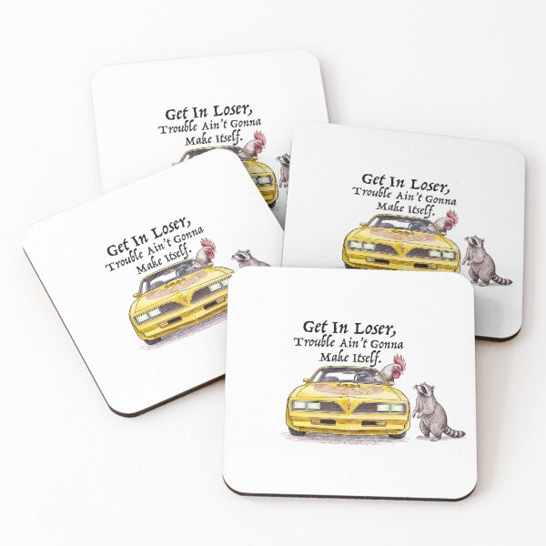 Item preview, Get In Loser! Yellow Trans Am designed and sold by Firebird66.