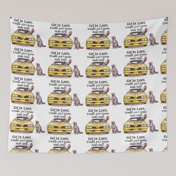 Item preview, Get In Loser! Yellow Trans Am designed and sold by Firebird66.