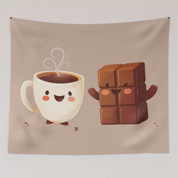 Item preview, Chocolate and Coffee designed and sold by bubblyrainbow.