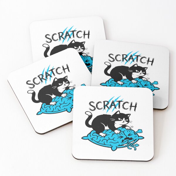 Item preview, cat scratch Sassy Cat Attitudes designed and sold by Uglyandcute.