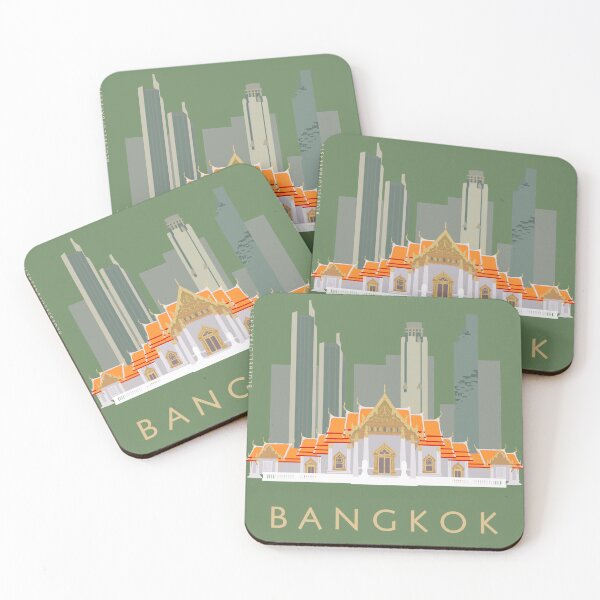 Item preview, Bangkok Graphic designed and sold by bluebell42.