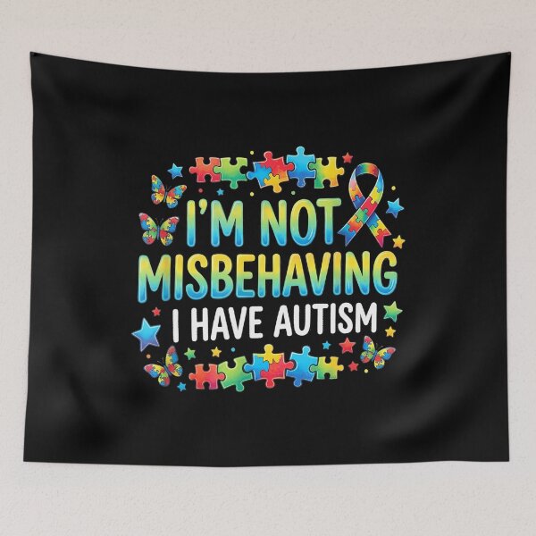 Item preview, Autism Awareness I'M Not Misbehaving I Have Autism designed and sold by Dear-Blue.