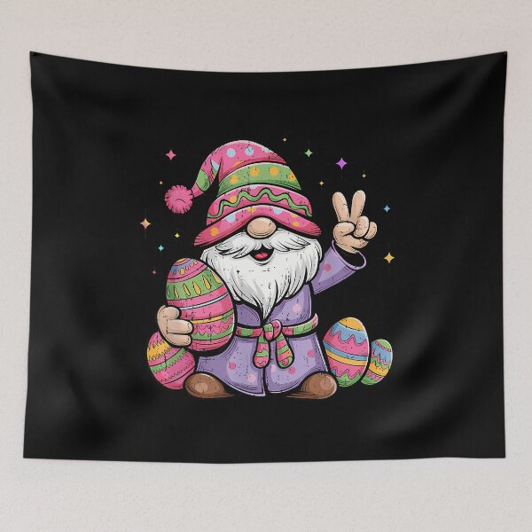 Item preview, Girls Easter Cute Gnome Egg Happy Easter Day Women Kids Girl designed and sold by Dear-Blue.