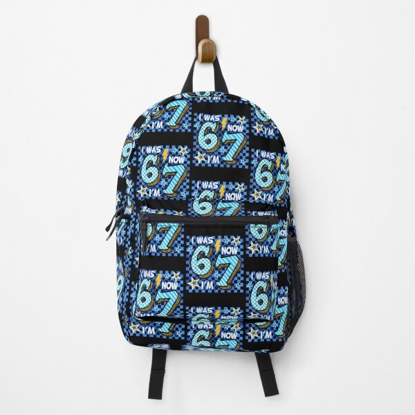 Item preview, Blue Checkered I Was 6 Now I'M 7 Birthday Boy Bday designed and sold by Dear-Blue.