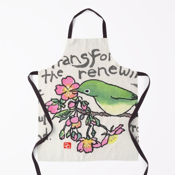 Item preview, Japanese White-Eye designed and sold by dosankodebbie's etegami world.