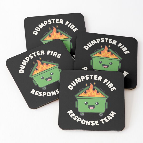Item preview, Dumpster Fire Response Team designed and sold by friedcactstudio.