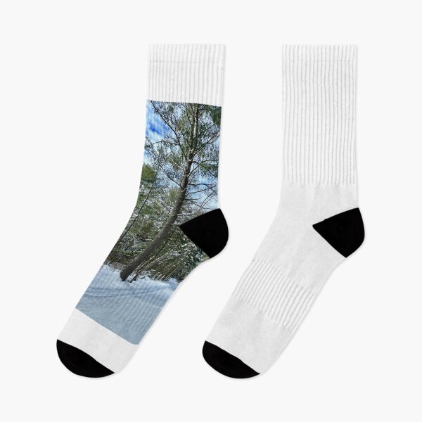 Item preview, Outdoor Ice Skating Trail in the North designed and sold by ClarissaFlora.