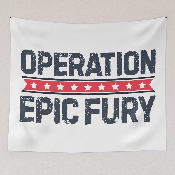 Item preview, Operation Epic Fury - United states of america designed and sold by first-shirt ⭐ ⭐ ⭐ ⭐ ⭐.