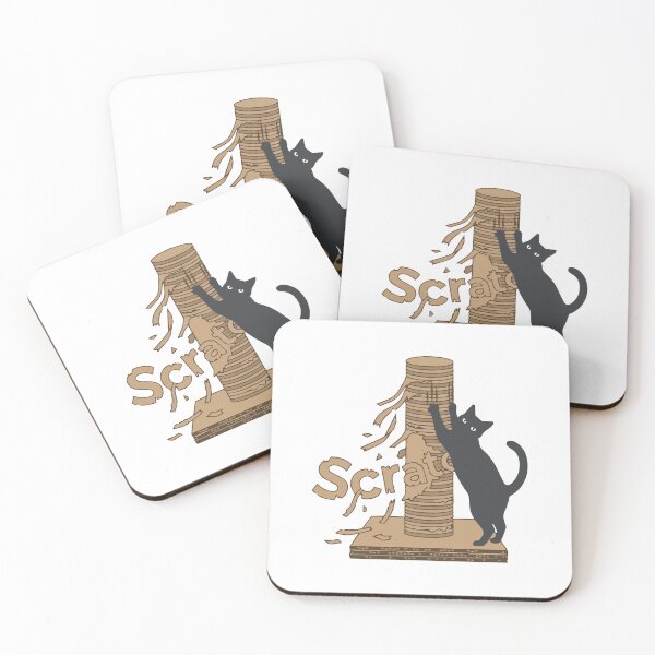 Item preview, cat scratch Sassy Cat Attitudes designed and sold by Uglyandcute.