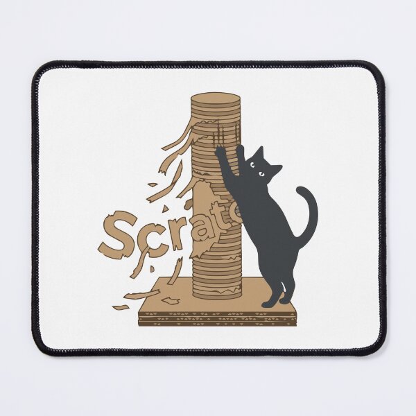 Item preview, cat scratch Sassy Cat Attitudes designed and sold by Uglyandcute.