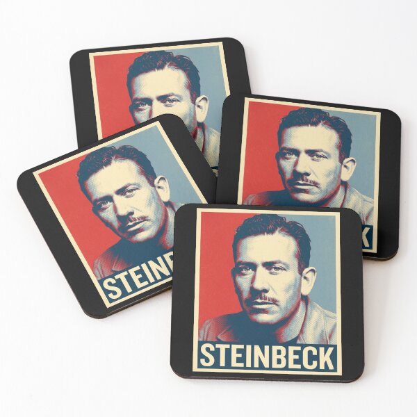 Item preview, John Steinbeck Hope Style Retro Poster Art  designed and sold by Anya Byron.