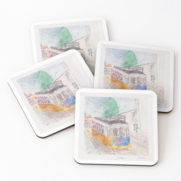 Item preview, Yellow Tram 289 in Lisbon, Portugal designed and sold by Vignette Voyage.
