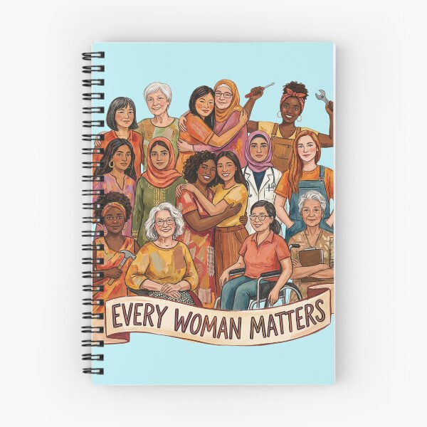 Item preview, Every Woman Matters Diverse Inclusive Feminism Art designed and sold by AOG-DESIGNS.