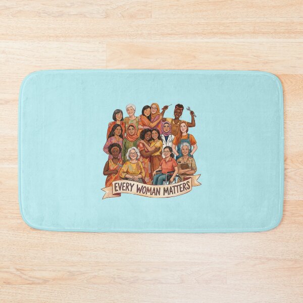 Item preview, Every Woman Matters Diverse Inclusive Feminism Art designed and sold by AOG-DESIGNS.