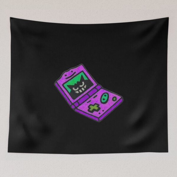 Item preview, Retro Gaming Kitty - Cozy Handheld designed and sold by VictorPrimo.