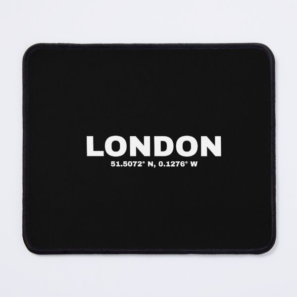 Item preview, London UK - Minimalist City Coordinates designed and sold by BoldTypeGoods.