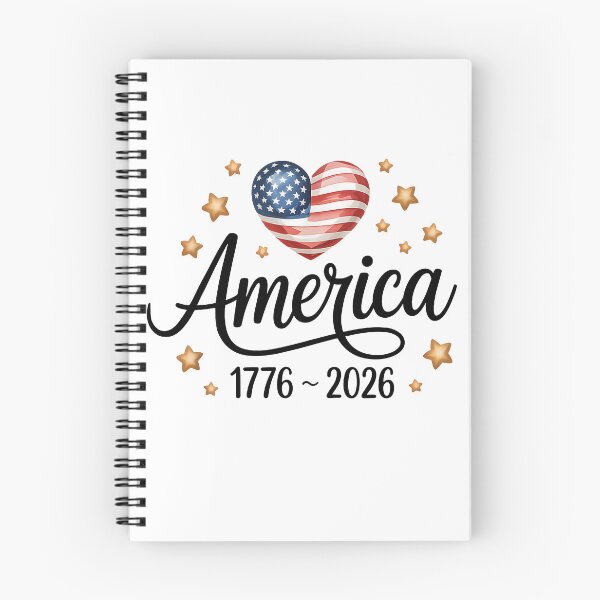 Item preview, Flag Heart 1776 2026 July 4th 250th Birthday designed and sold by moonboiuwu.