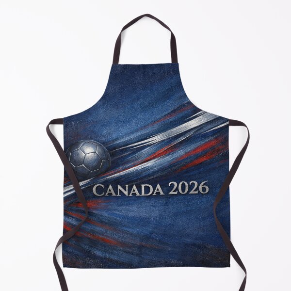Item preview, Canada 2026 Soccer Theme with silver lines designed and sold by BrickByDream.