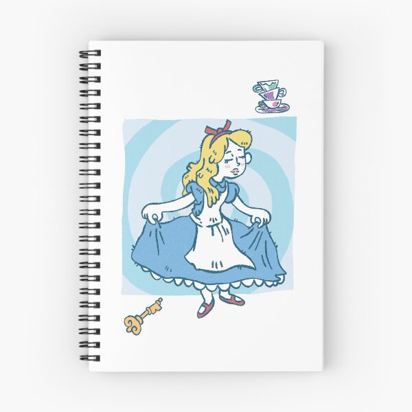 Item preview, Alice's Adventures in Wonderland Curious Alice Swirl Art designed and sold by RNASstuff.