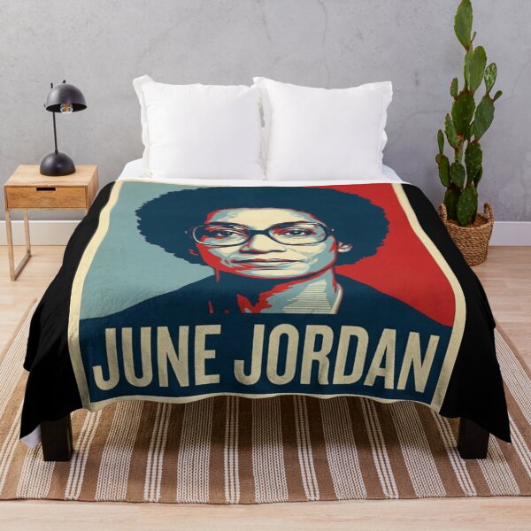 Item preview, June Jordan Hope Style Retro Poster Art designed and sold by Anya Byron.