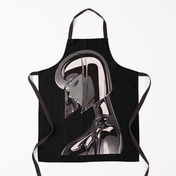 Item preview, Metallic Robot Waifu - Futuristic Chrome Art designed and sold by VictorPrimo.