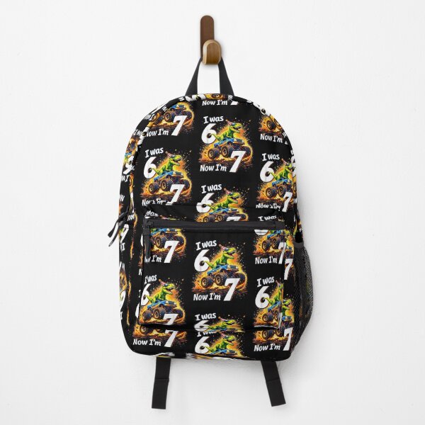 Item preview, I Was Six Now I'M Seven 67 Dinosaur Meme 7Th Birthday Boys designed and sold by Dear-Blue.