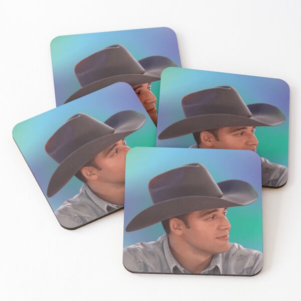 Item preview, Eddie in a Cowboy Hat w/ Gay Colors designed and sold by jenivy95.