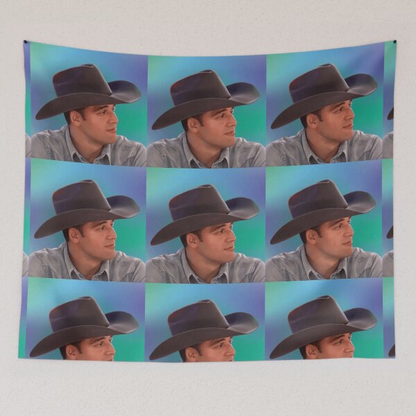 Item preview, Eddie in a Cowboy Hat w/ Gay Colors designed and sold by jenivy95.