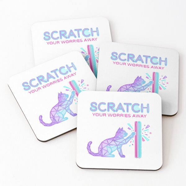 Item preview, cat scratch Sassy Cat Attitudes designed and sold by Uglyandcute.