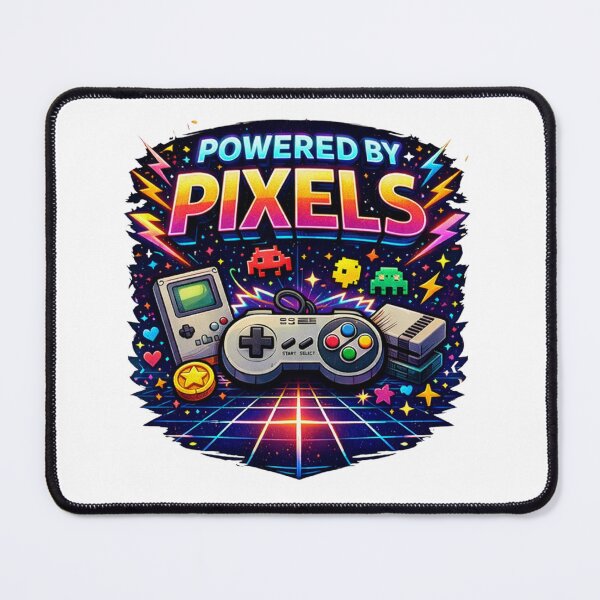 Item preview, Powered By Pixels 80's designed and sold by Ortegan90.