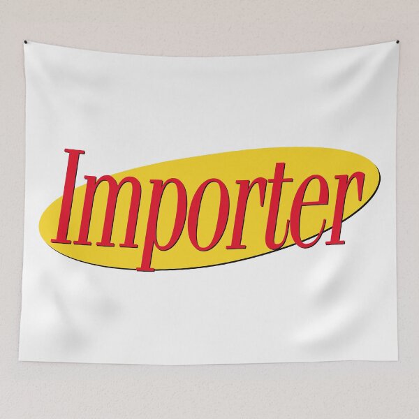 Item preview, IMPORTER designed and sold by oddwonders.