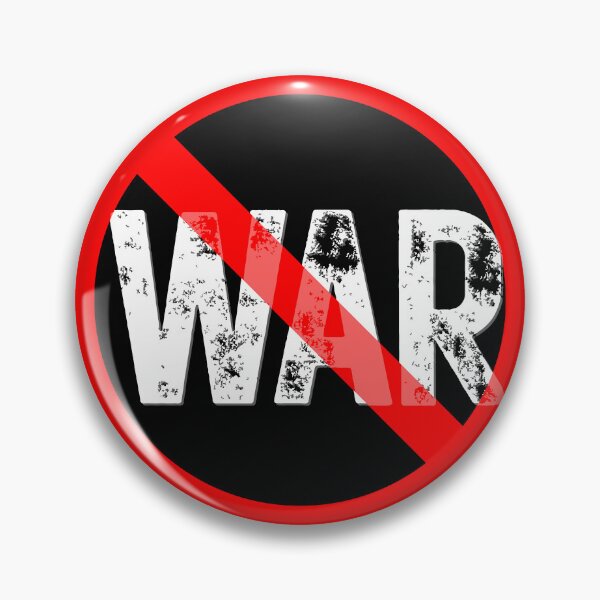 Item preview, No to war designed and sold by studio468.