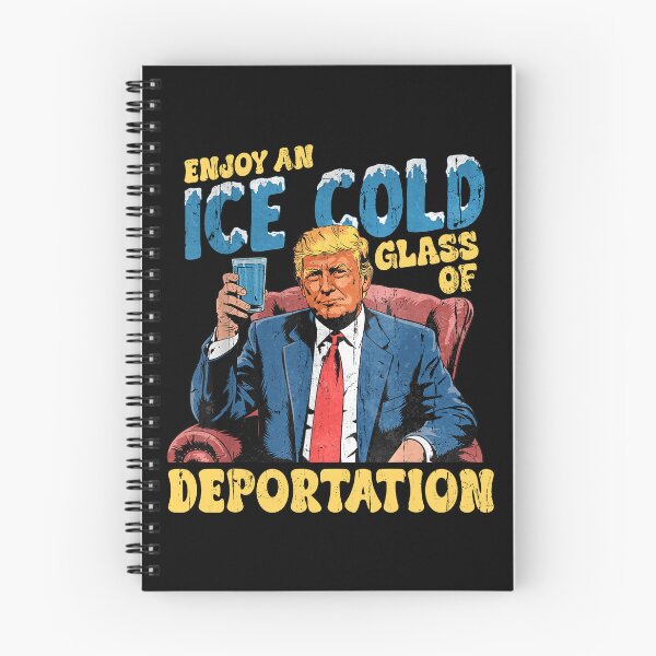 Item preview, Funny ICE Enjoy an Ice Cold Glass of Deportation Vintage designed and sold by moonboiuwu.