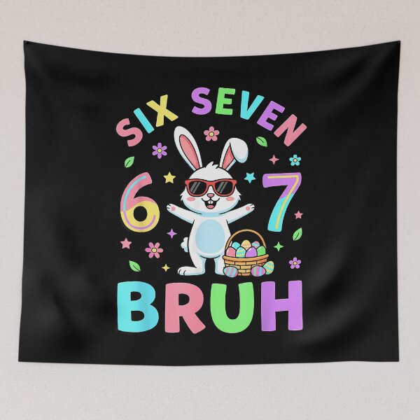 Item preview, Six Seven Easter Kids Bunny 67 Easter Toddler Teens Boy Girl designed and sold by Dear-Blue.