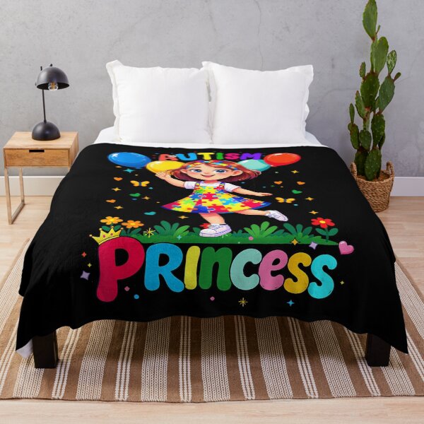 Item preview, Autism Princess Autism Awareness designed and sold by Dear-Blue.
