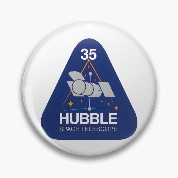 Item preview, Hubble Space Telescope 35th Anniversary Commemorative Logo designed and sold by CharlieDesings.
