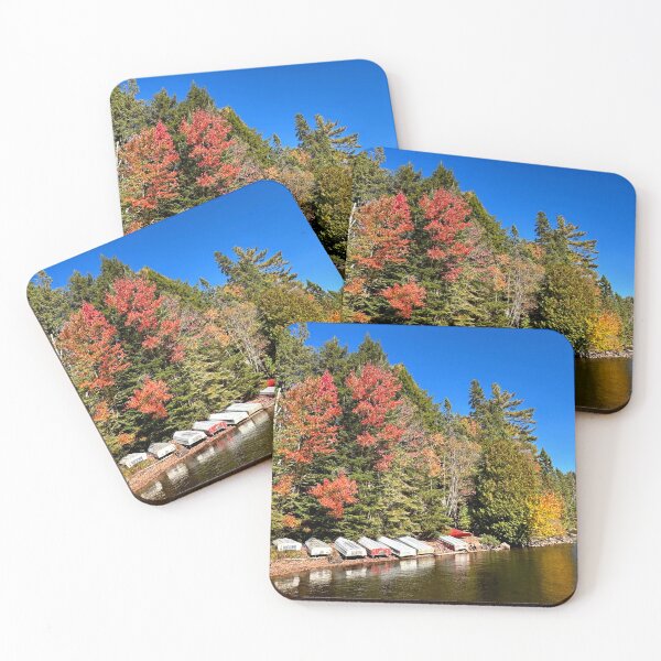 Item preview, Algonquin Park Canoes During the Fall designed and sold by ClarissaFlora.