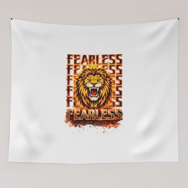 Item preview, FERALESS LION HEAD designed and sold by CraftsMeDesign.