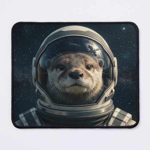 Item preview, Otter Astronaut designed and sold by Tridentulus.