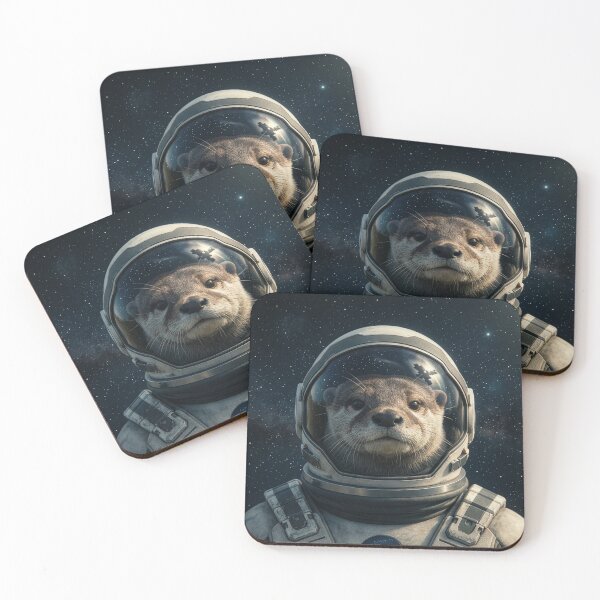 Item preview, Otter Astronaut designed and sold by Tridentulus.