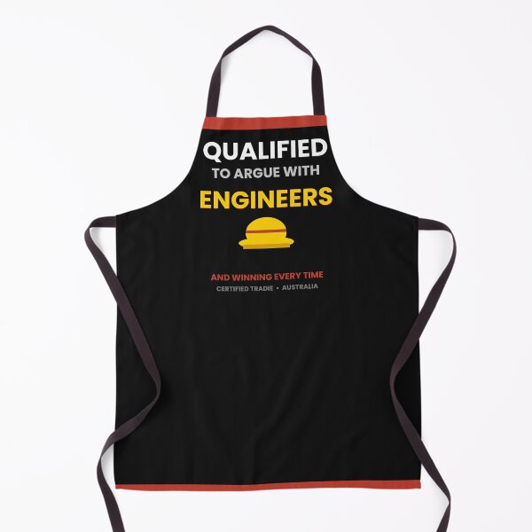 Item preview, Qualified to Argue With Engineers - Funny Tradie Builder Cap Shirt Gift designed and sold by TradieThreads.